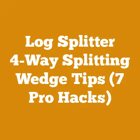 Log Splitter 4-Way Splitting Wedge Tips (7 Pro Hacks)