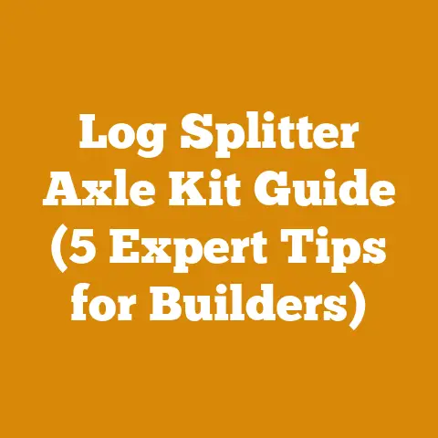 Log Splitter Axle Kit Guide (5 Expert Tips for Builders)