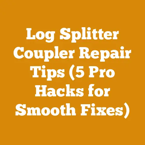 Log Splitter Coupler Repair Tips (5 Pro Hacks for Smooth Fixes)