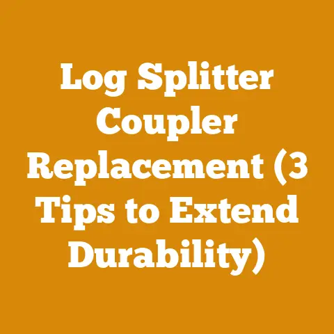 Log Splitter Coupler Replacement (3 Tips to Extend Durability)