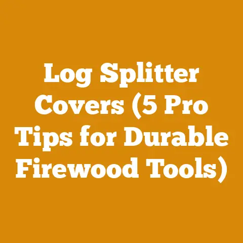 Log Splitter Covers (5 Pro Tips for Durable Firewood Tools)