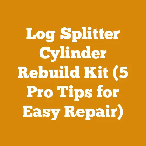 Log Splitter Cylinder Rebuild Kit (5 Pro Tips for Easy Repair)