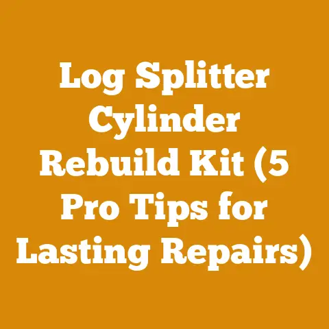 Log Splitter Cylinder Rebuild Kit (5 Pro Tips for Lasting Repairs)