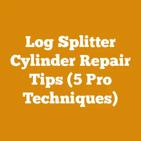 Log Splitter Cylinder Repair Tips (5 Pro Techniques)