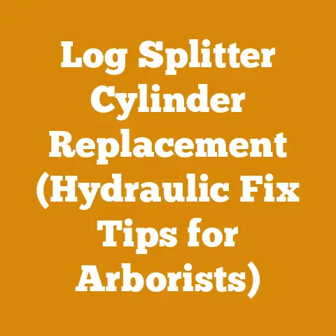 Log Splitter Cylinder Replacement (Hydraulic Fix Tips for Arborists)