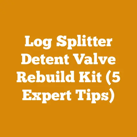 Log Splitter Detent Valve Rebuild Kit (5 Expert Tips)