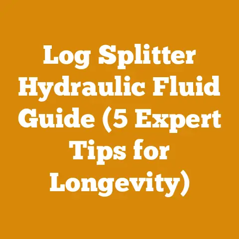 Log Splitter Hydraulic Fluid Guide (5 Expert Tips for Longevity)