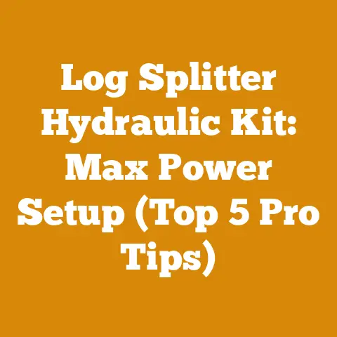 Log Splitter Hydraulic Kit: Max Power Setup (Top 5 Pro Tips)