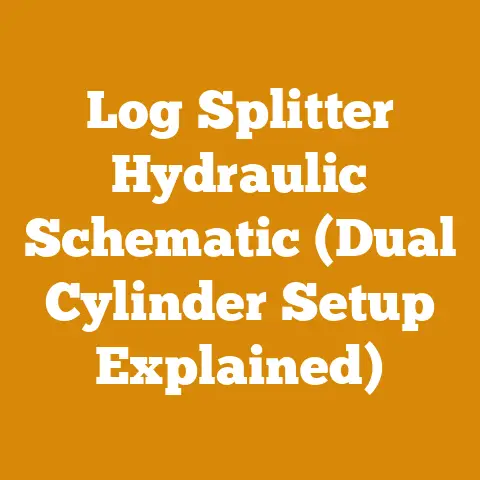 Log Splitter Hydraulic Schematic (Dual Cylinder Setup Explained)