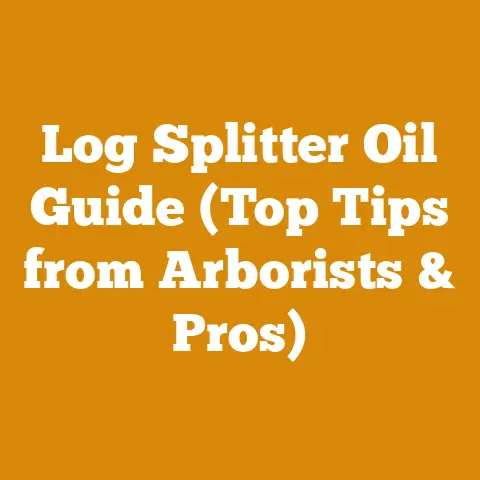 Log Splitter Oil Guide (Top Tips from Arborists & Pros)