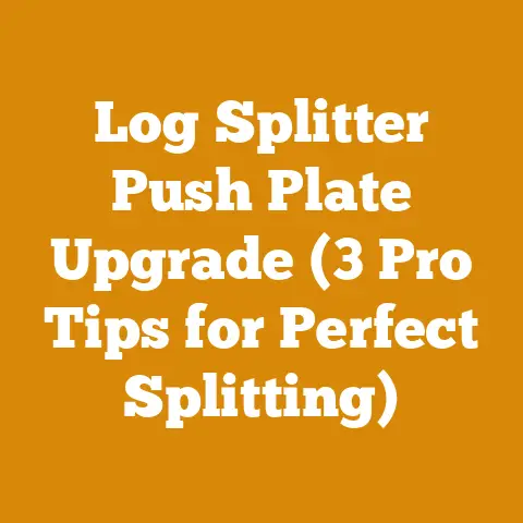 Log Splitter Push Plate Upgrade (3 Pro Tips for Perfect Splitting)