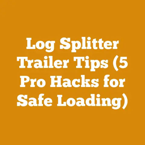Log Splitter Trailer Tips (5 Pro Hacks for Safe Loading)