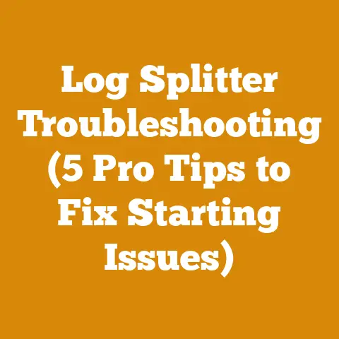 Log Splitter Troubleshooting (5 Pro Tips to Fix Starting Issues)