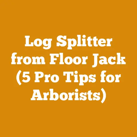 Log Splitter from Floor Jack (5 Pro Tips for Arborists)