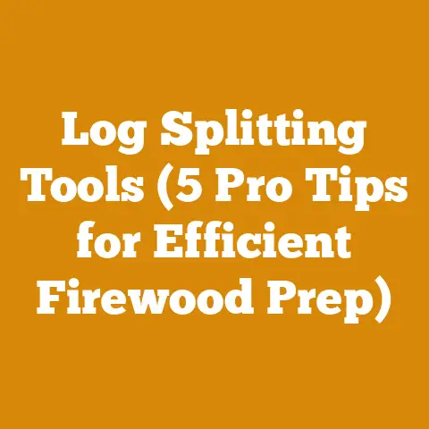 Log Splitting Tools (5 Pro Tips for Efficient Firewood Prep)