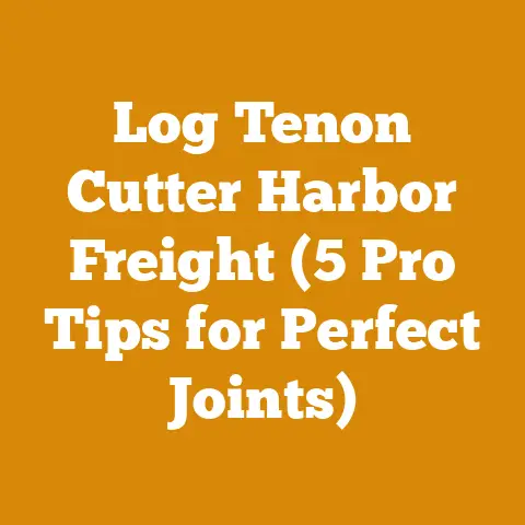 Log Tenon Cutter Harbor Freight (5 Pro Tips for Perfect Joints)
