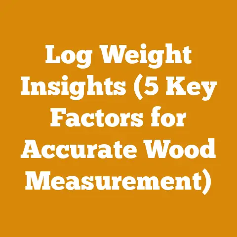 Log Weight Insights (5 Key Factors for Accurate Wood Measurement)
