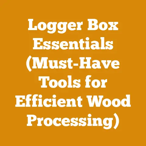 Logger Box Essentials (Must-Have Tools for Efficient Wood Processing)