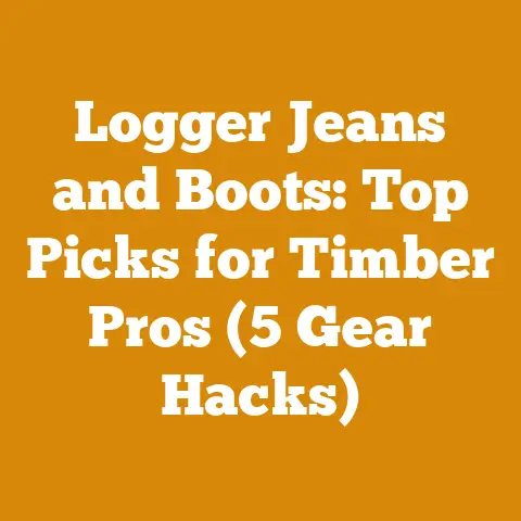 Logger Jeans and Boots: Top Picks for Timber Pros (5 Gear Hacks)