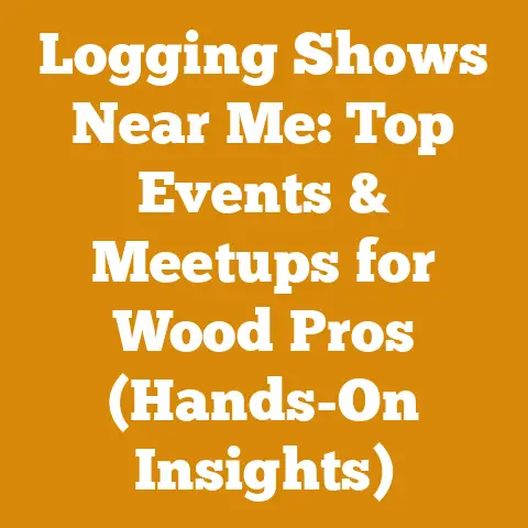 Logging Shows Near Me: Top Events & Meetups for Wood Pros (Hands-On Insights)