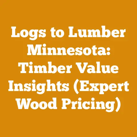 Logs to Lumber Minnesota: Timber Value Insights (Expert Wood Pricing)
