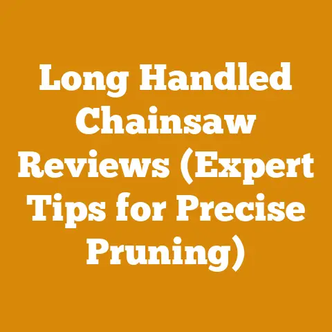Long Handled Chainsaw Reviews (Expert Tips for Precise Pruning)