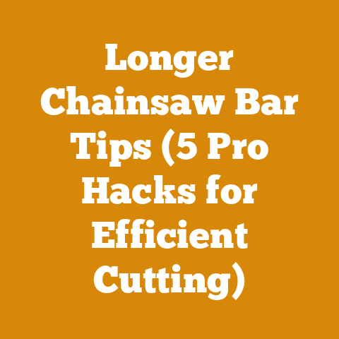 Longer Chainsaw Bar Tips (5 Pro Hacks for Efficient Cutting)