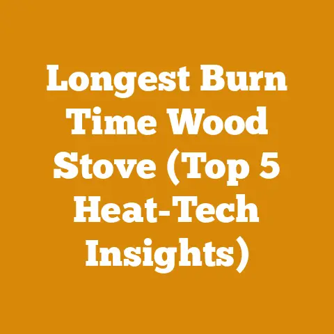 Longest Burn Time Wood Stove (Top 5 Heat-Tech Insights)