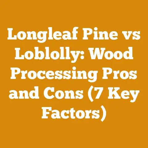 Longleaf Pine vs Loblolly: Wood Processing Pros and Cons (7 Key Factors)