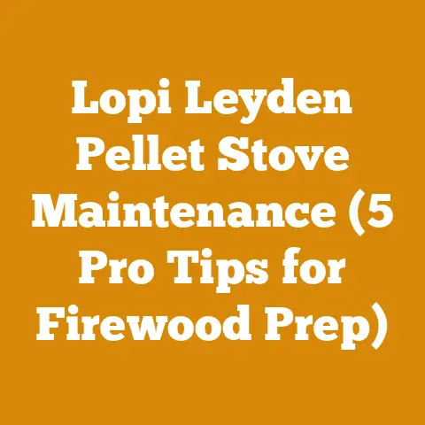 Lopi Leyden Pellet Stove Maintenance (5 Pro Tips for Firewood Prep)