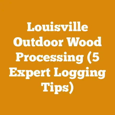 Louisville Outdoor Wood Processing (5 Expert Logging Tips)