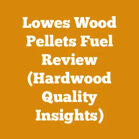 Lowes Wood Pellets Fuel Review (Hardwood Quality Insights)