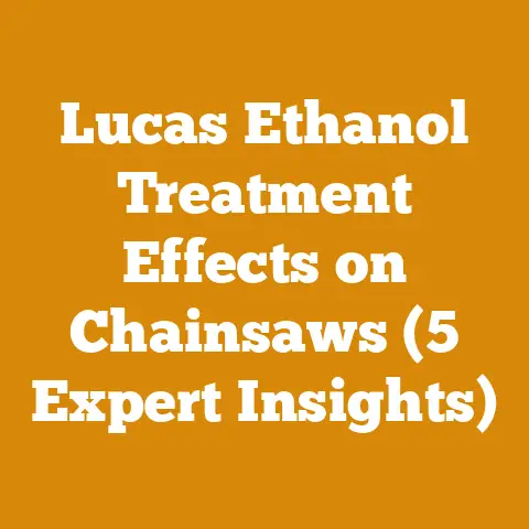 Lucas Ethanol Treatment Effects on Chainsaws (5 Expert Insights)