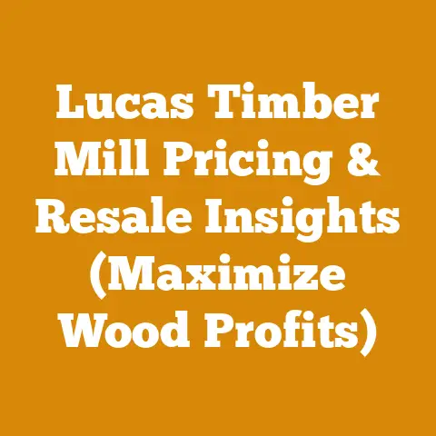 Lucas Timber Mill Pricing & Resale Insights (Maximize Wood Profits)