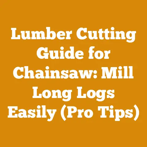 Lumber Cutting Guide for Chainsaw: Mill Long Logs Easily (Pro Tips)