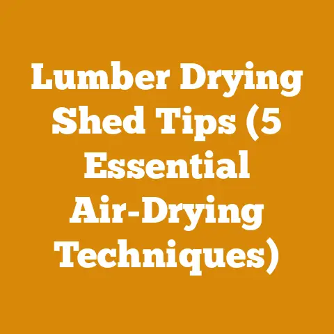 Lumber Drying Shed Tips (5 Essential Air-Drying Techniques)