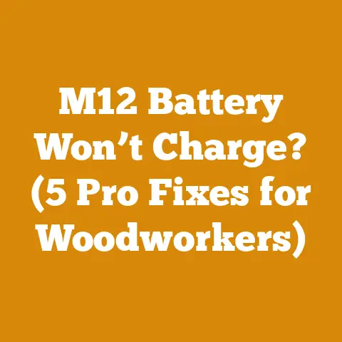 M12 Battery Won’t Charge? (5 Pro Fixes for Woodworkers)