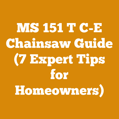 MS 151 T C-E Chainsaw Guide (7 Expert Tips for Homeowners)