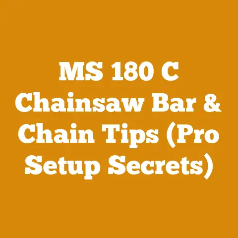 MS 180 C Chainsaw Bar & Chain Tips (Pro Setup Secrets)