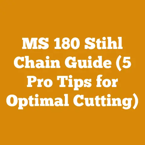 MS 180 Stihl Chain Guide (5 Pro Tips for Optimal Cutting)