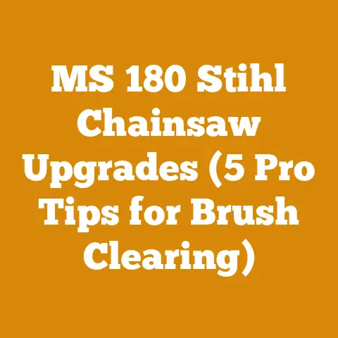 MS 180 Stihl Chainsaw Upgrades (5 Pro Tips for Brush Clearing)