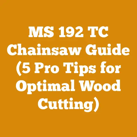 MS 192 TC Chainsaw Guide (5 Pro Tips for Optimal Wood Cutting)