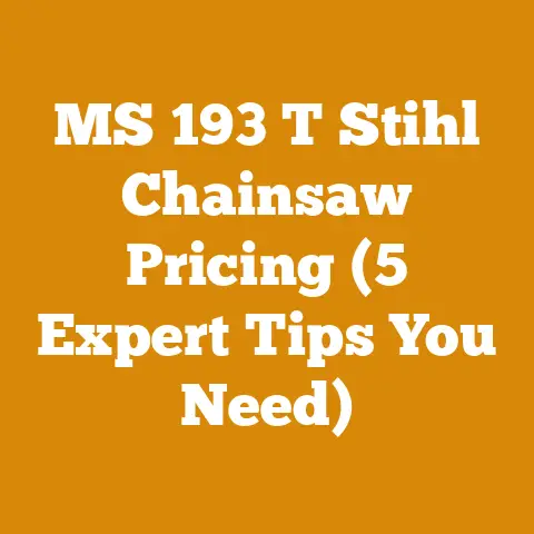 MS 193 T Stihl Chainsaw Pricing (5 Expert Tips You Need)