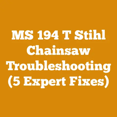 MS 194 T Stihl Chainsaw Troubleshooting (5 Expert Fixes)
