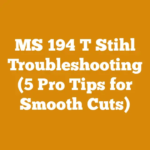 MS 194 T Stihl Troubleshooting (5 Pro Tips for Smooth Cuts)