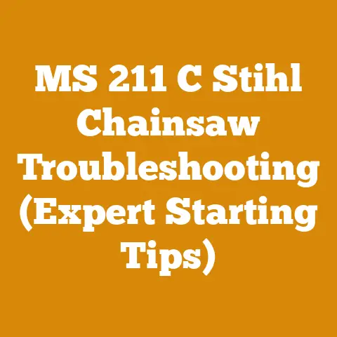 MS 211 C Stihl Chainsaw Troubleshooting (Expert Starting Tips)