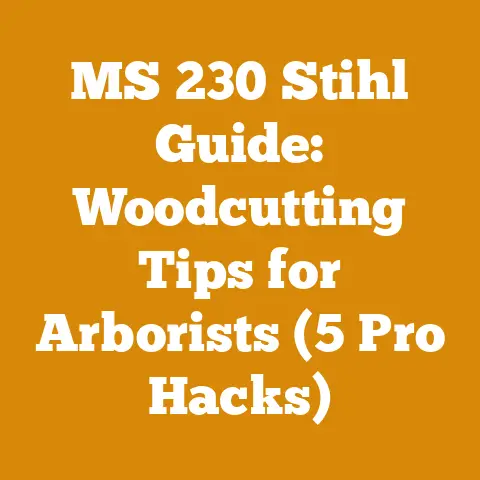 MS 230 Stihl Guide: Woodcutting Tips for Arborists (5 Pro Hacks)