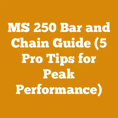 MS 250 Bar and Chain Guide (5 Pro Tips for Peak Performance)