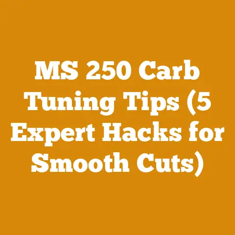 MS 250 Carb Tuning Tips (5 Expert Hacks for Smooth Cuts)