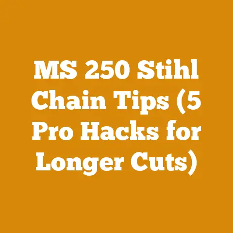 MS 250 Stihl Chain Tips (5 Pro Hacks for Longer Cuts)